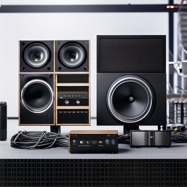 What are the different types of PA speakers?