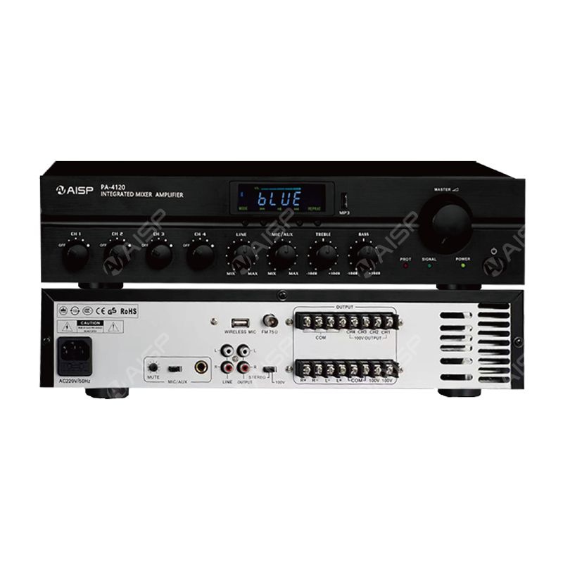 PA-4120 / PA-4240 / PA-4360 4 ZONES 120W/240W/360W Stereo Mixer Amplifier