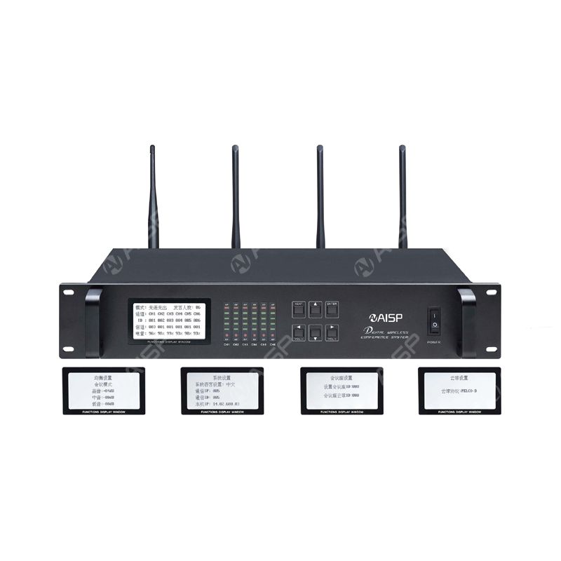 AB-8918 Wireless Conference System Host With Video Track