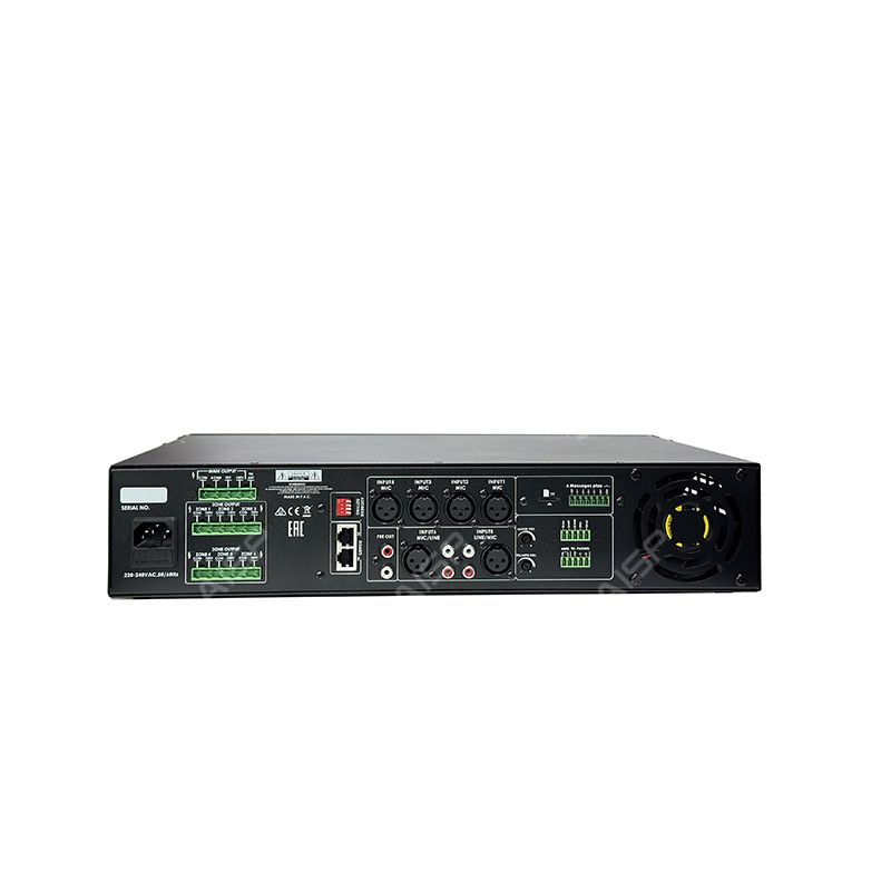 DM-6120R 120W 6 ZONES MIXER AMPLIFIER WITH PAGING STATION