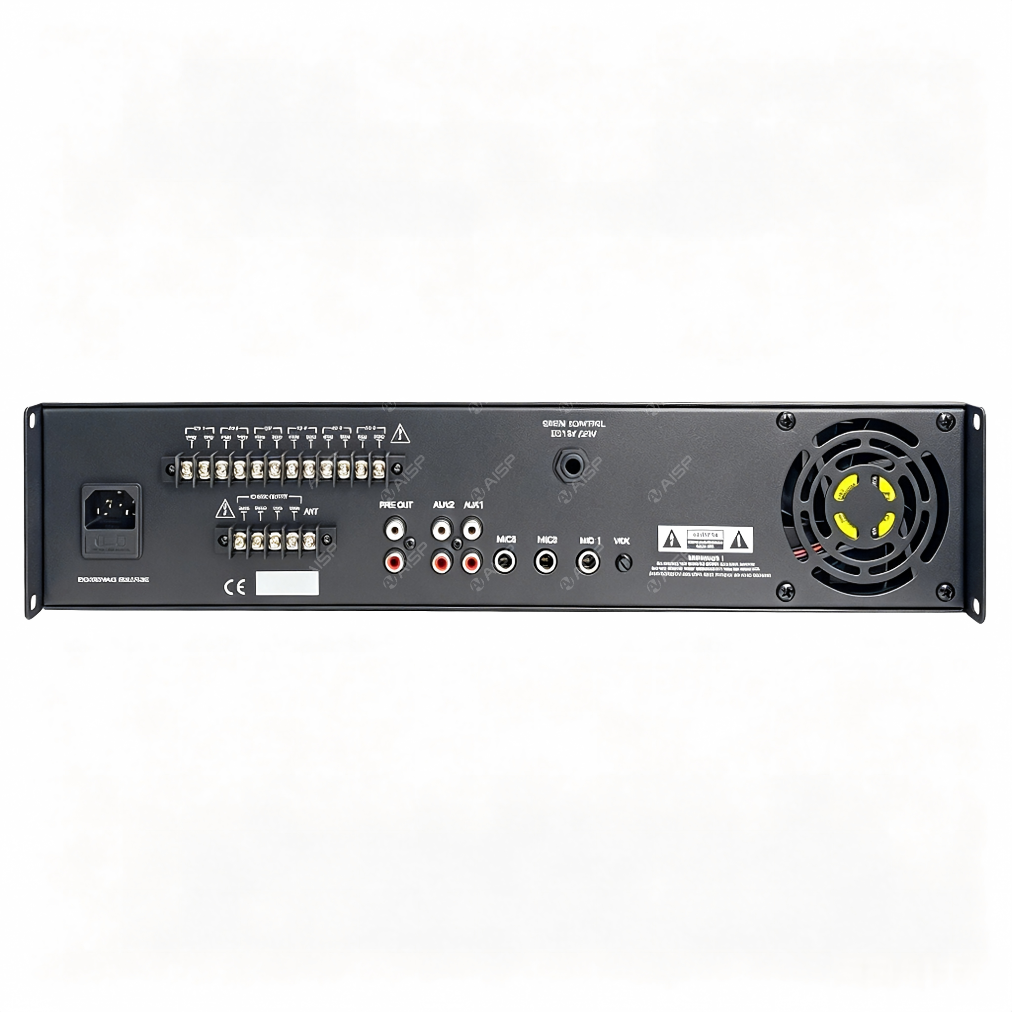 MP-6120S 120W 6 Zones Mixer Amplifier with MP3/USB/BT/SD/ECHO/AUX