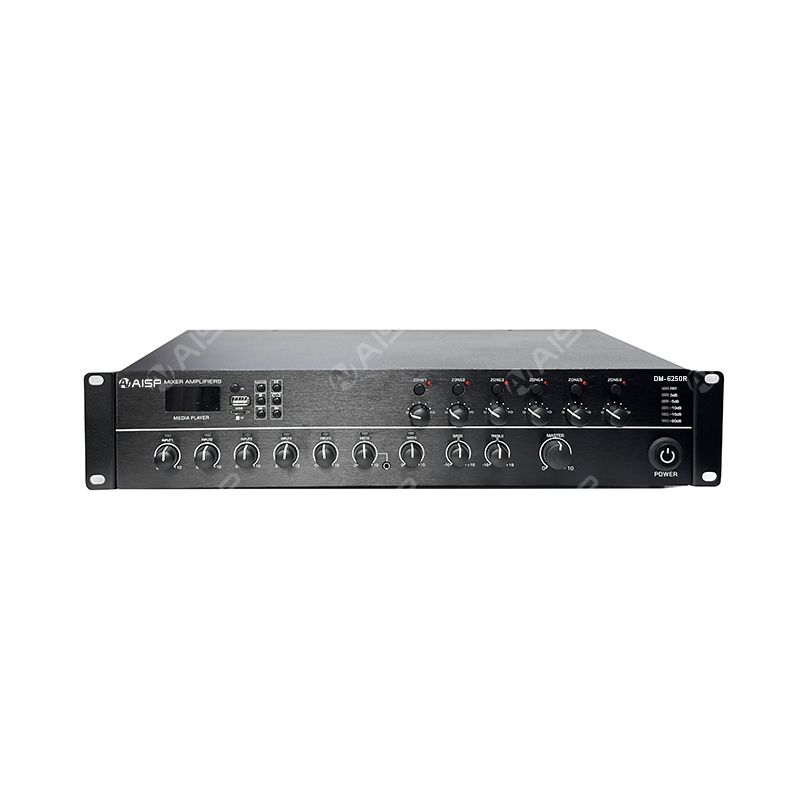 DM-6120R 120W 6 ZONES MIXER AMPLIFIER WITH PAGING STATION