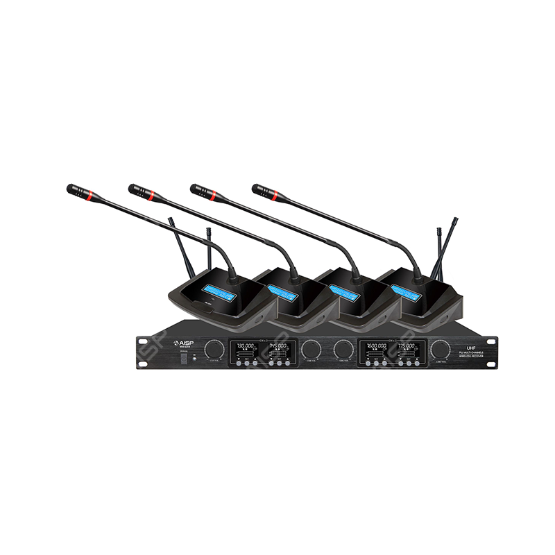 WM-6214 4 Channel UHF Wireless Conference Microphone